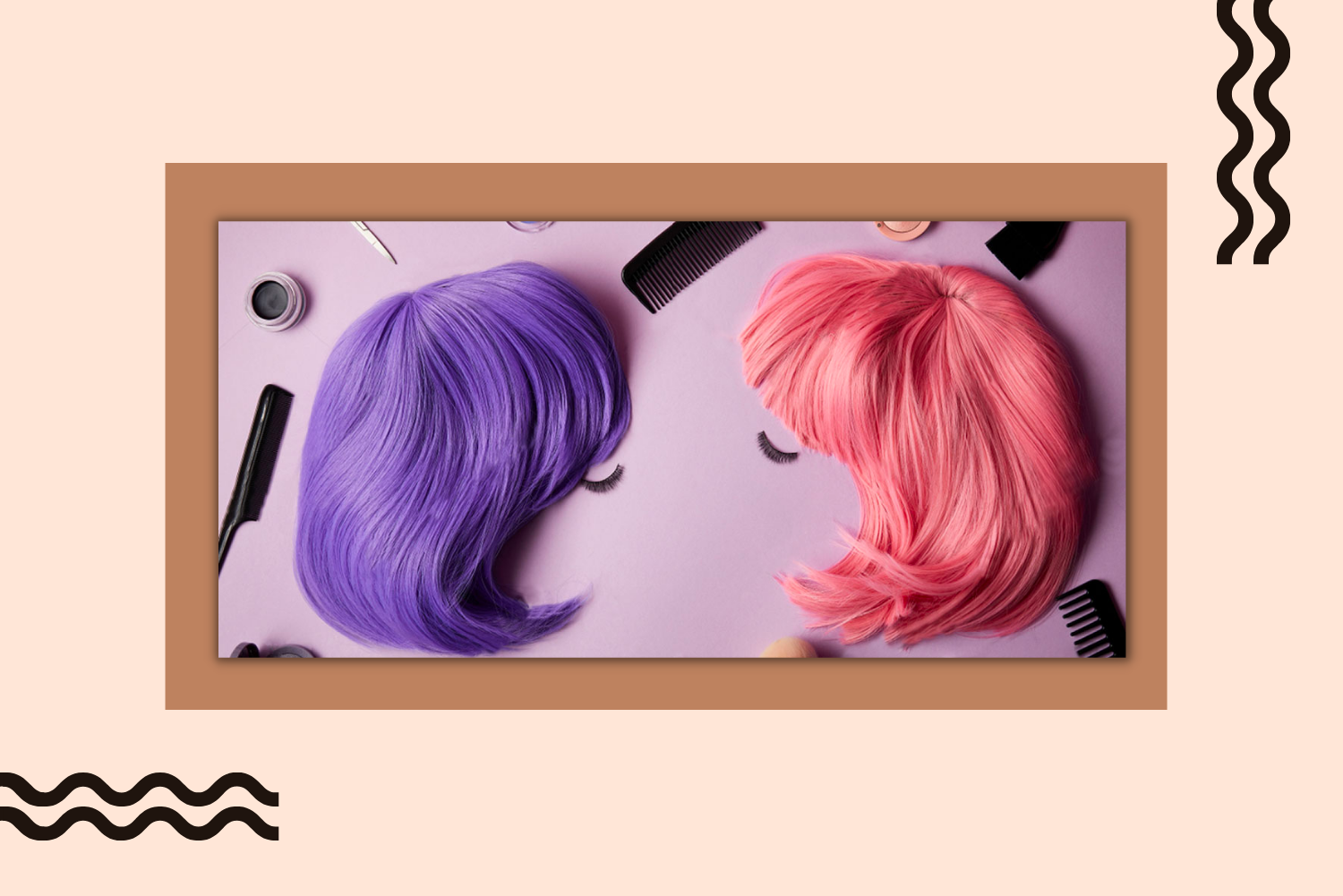 Two synthetic wigs for synthetic styling tops and maintenance tips advice