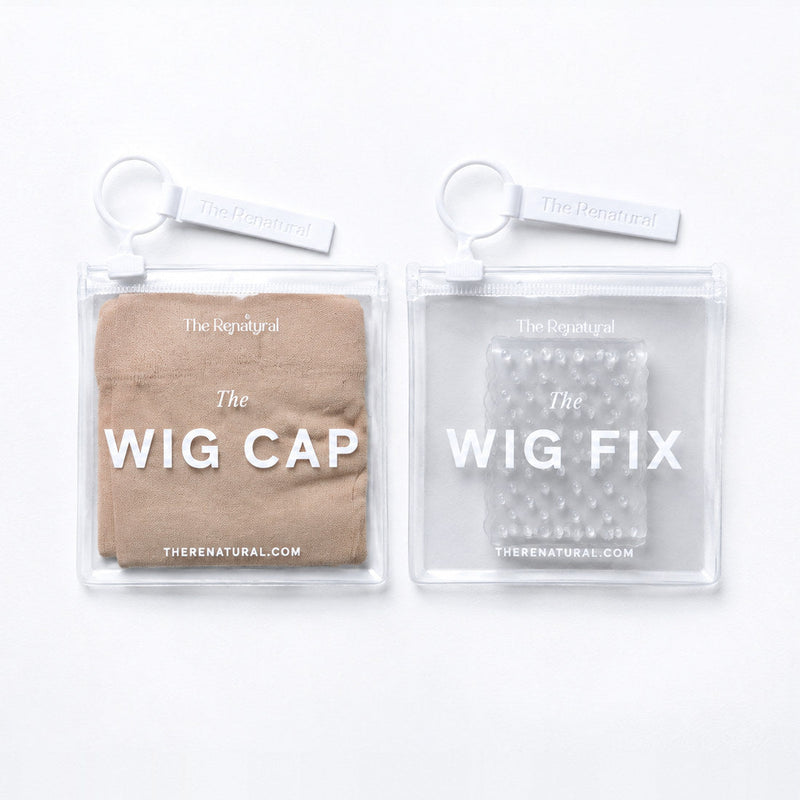 The Essentials Set in Fair: Wig Fix and six Bamboo Wig Caps