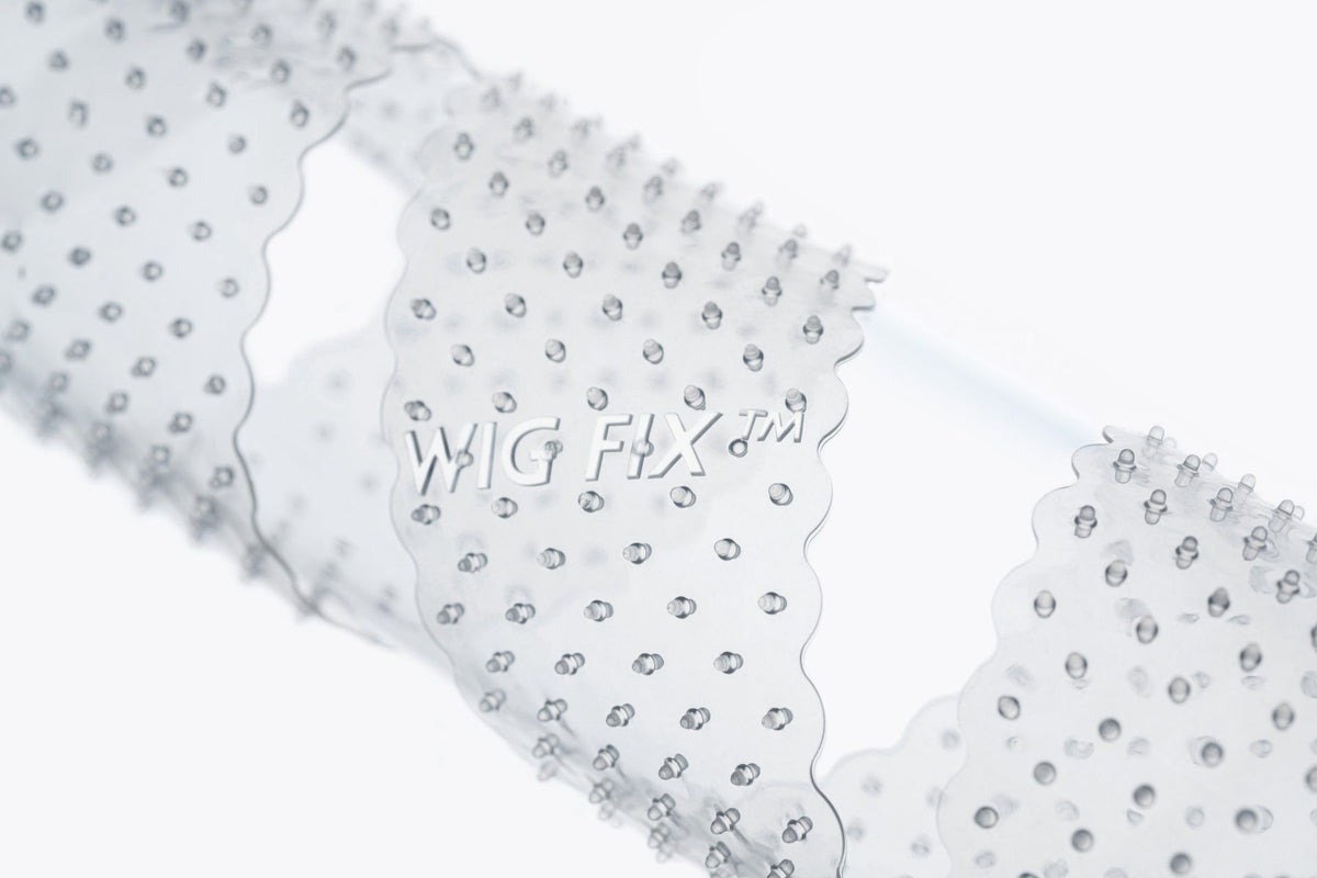 Close-up of the Wig Fix 2.0 grip nodes